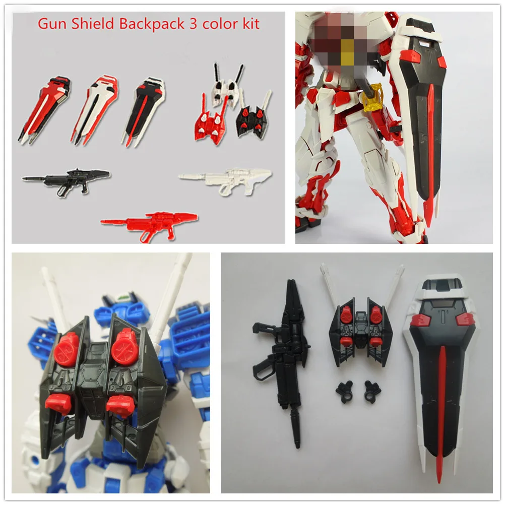 TGF / WS Gun Shield Backpack kit for 1/100 MG MBF-P02 Astray Red Frame DT001