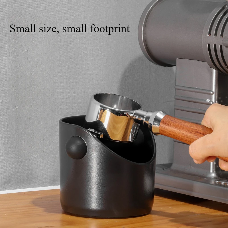 Coffee Grounds Powder Bucket Home Espresso Machine Handle Knockbox Container Organizer Slot Waste Dregs Recycling Bin