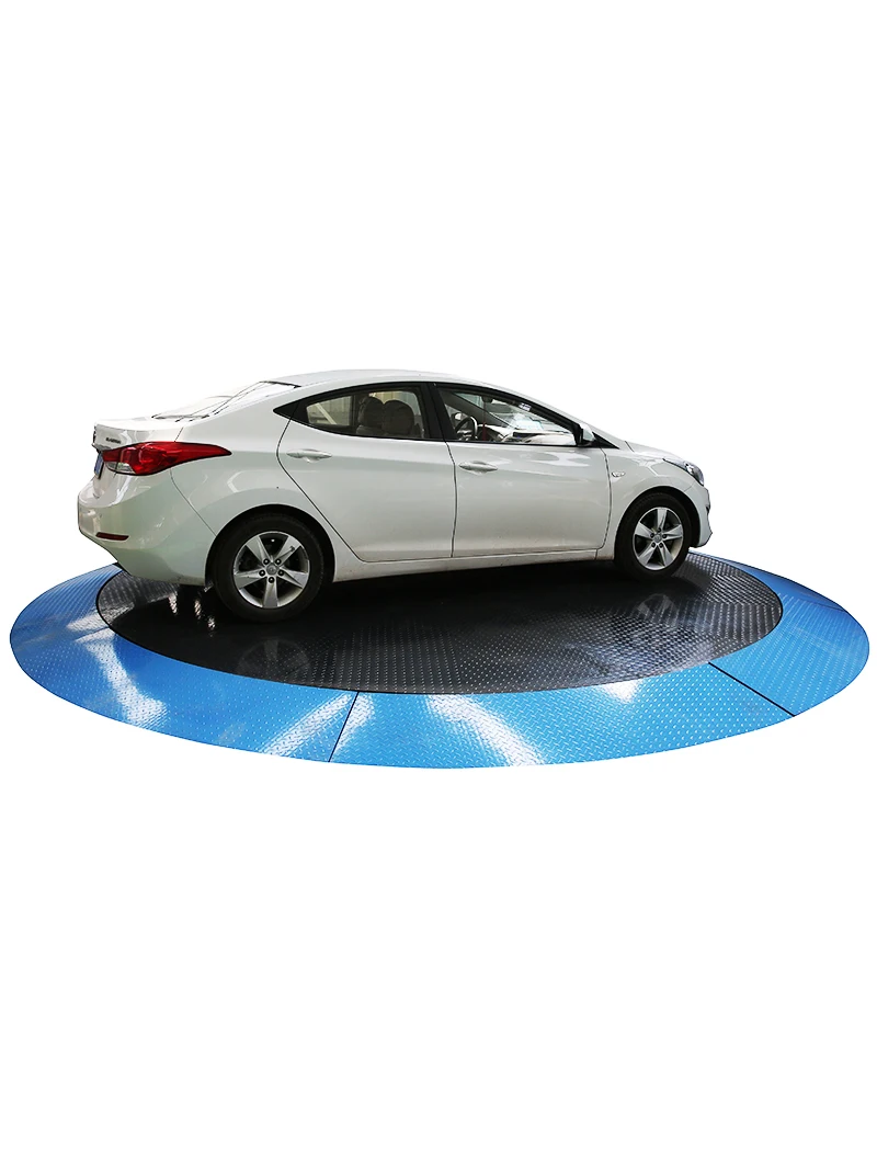 Pajangan Mobil Parkir Platform Putar 360 Derajat Meja Putar Mobil