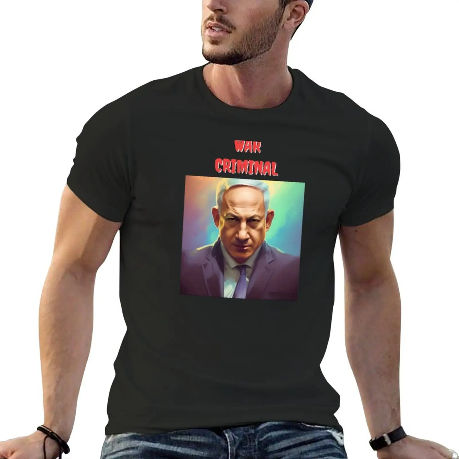 Benjamin Netanyahu T-Shirt graphic t shirt vintage graphic shirts vintage t shirt men