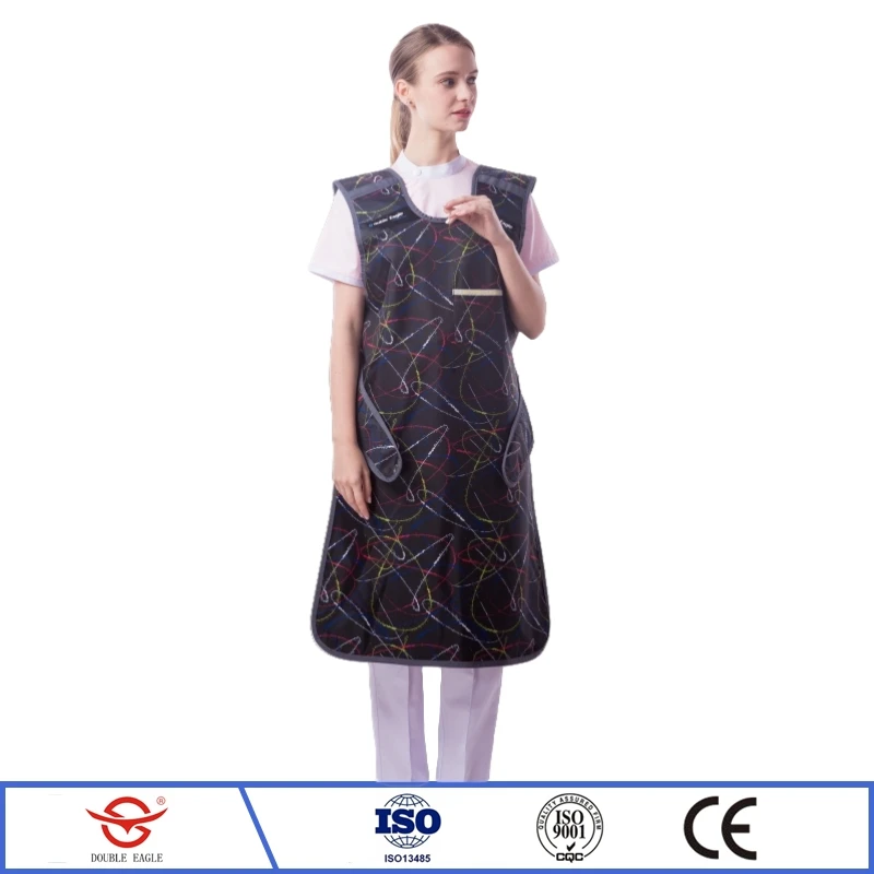 X-ray gamma ray protective 0.35/0.5mmpb sleeveless lead apron radioactive workshops ionizing radiation protection lead overcoat