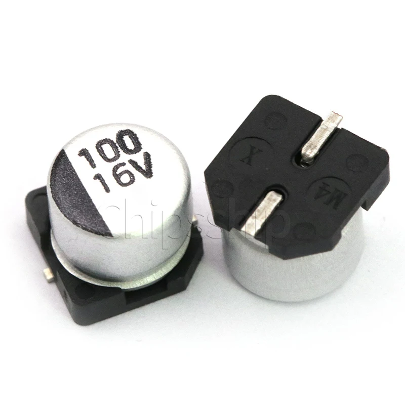 

Patch SMD Electrolytic Capacitor 16V 100UF 6.3_5.4MM Aluminum Electrolytic Capacitor (10pcs)