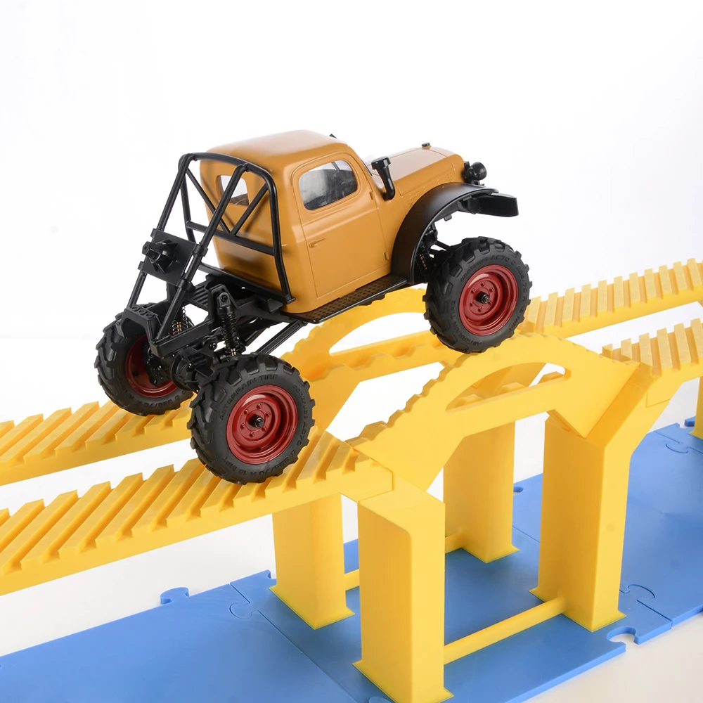 RC Klettern Auto Hindernis Szene für 1/24 1/18 Fernbedienung Modell Auto Klettern Auto Simulation Steile Trapez Brücke Szene