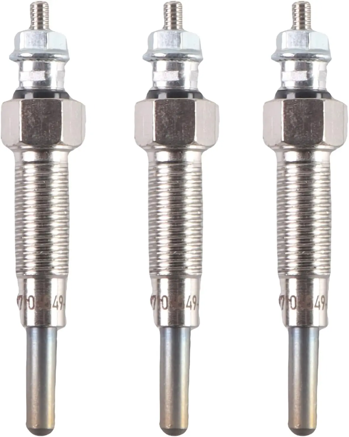 

Свечи накаливания MUGURO 3 шт. (3LB1, 3LD1, 3LD2) 8-97106549-4 8971065494 для Hitachi EX40U, E0U, EX29, EX30, EX32, EX35, EX36, John Deere 50ZTS, 35
