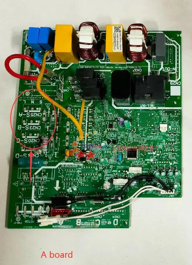 New Midea air conditioning motherboard CE-KFR80W/BP2T4N1(AC MOTOR)-310.JD.FW.WXWKB.WP1-1 17122300001076