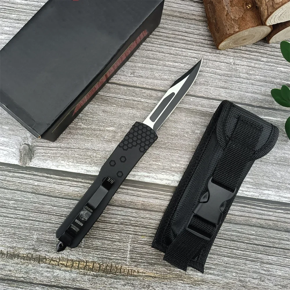 2024 Trood Folding Knife Tactical Survival Rescue Cutting 440c Blade Zinc Alloy Handle Pocket Camping Hunting Knives EDC Tool