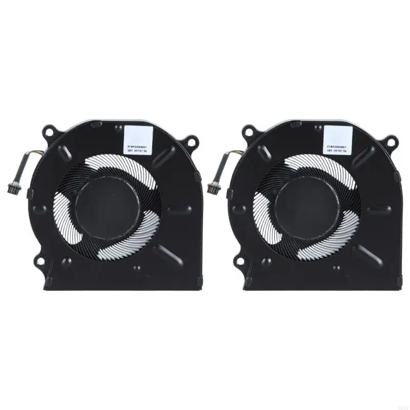 B0KF CPU Fan Cooler Portable Power Power GPU Radiator untuk Matebook 14S HKD-W56