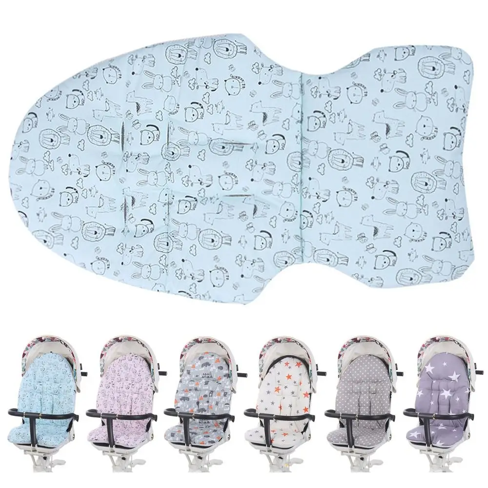 Warm Cushion Stroller Accessories Cotton Fabric Highchair Cushion Pad Feeding Chair Cushion  Stroller Mat Pad Mat