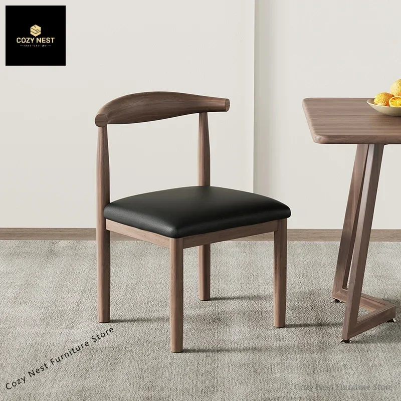 

Dining chair Home dining room Imitation solid wood dining table Chair backrest Catering commercial rental room Student dormitory