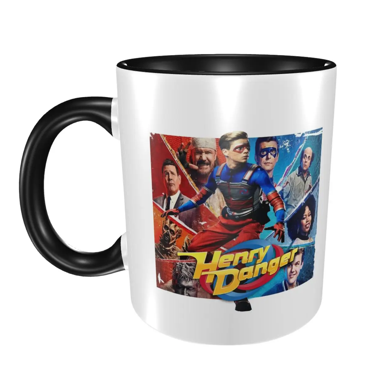 Henry Danger Good Vs Evil Mug Funny Ceramic Coffee Cups Tea Mugs Milk Cup Drinkware Gifts for Woman Man