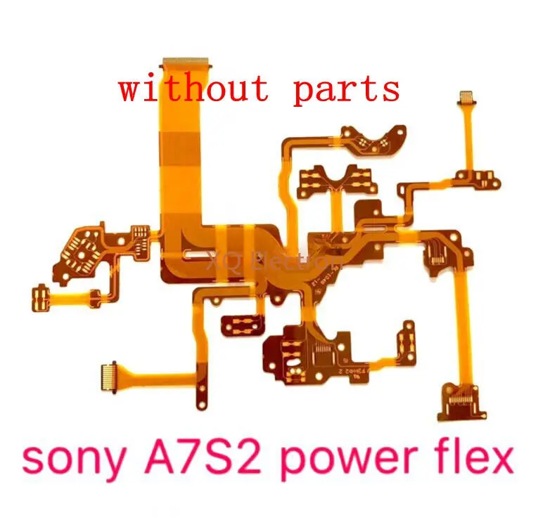 

New for Sony A7II ILCE-7M2 A7M2 Top Cover Mode Dial Flex Cable Without Component