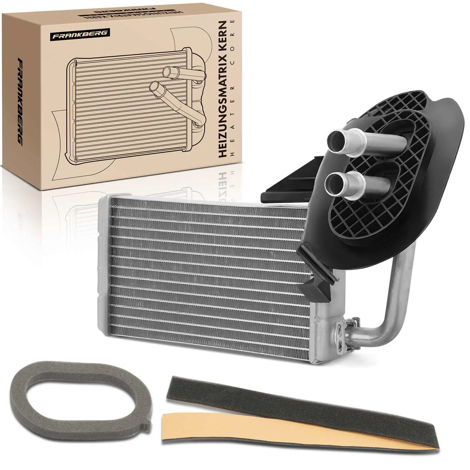 Frankberg 1x Warmtewisselaar Interieurverwarming voor Opel Movano Nissan Interstar Renault Master 2 72207 93181454 4415542 7701207992