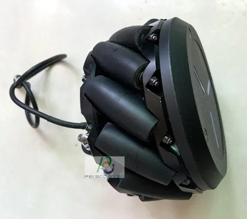 6 inch mecanum wheel brushless Gear or Non-gear electric power robot scooter hub motor,high torque,slow speed