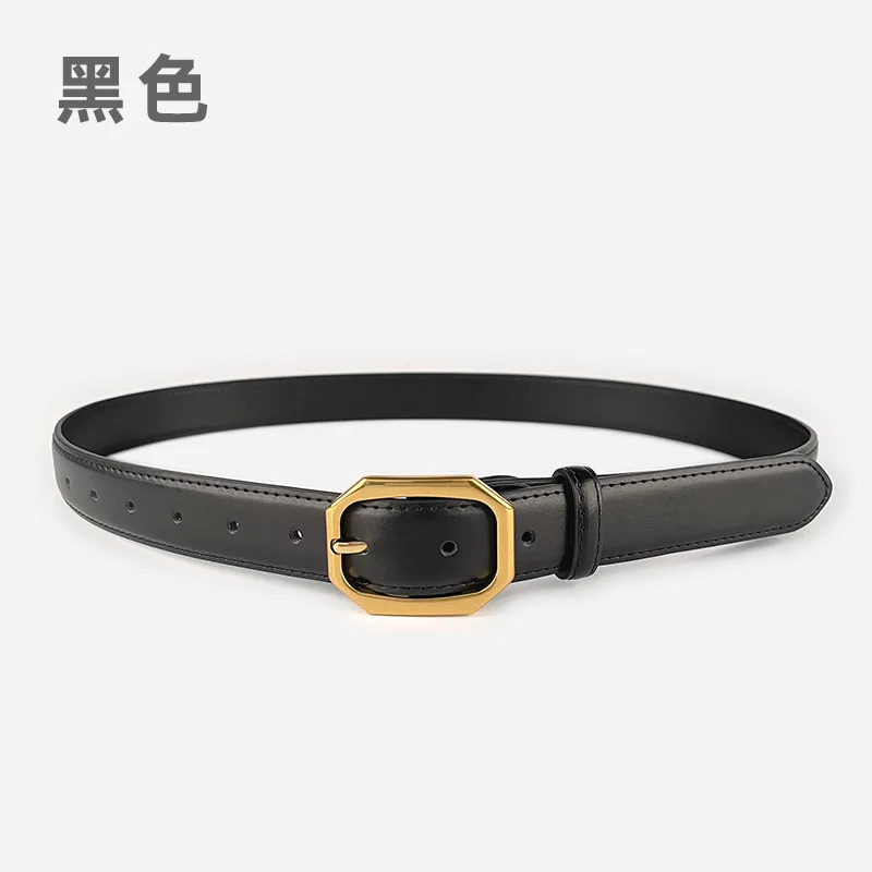 Genuine leather women's belt cowhide with jeans casual pants skirt women's belt