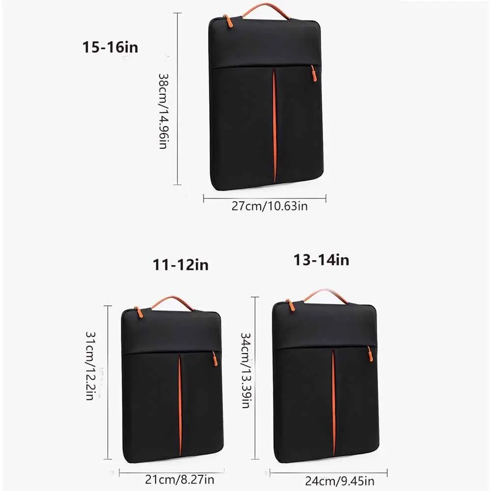 Tas Laptop Ringan Tahan Guncangan Tas Laptop Pelindung Anti Gores Kantung Notebook 11-15.6 Inci
