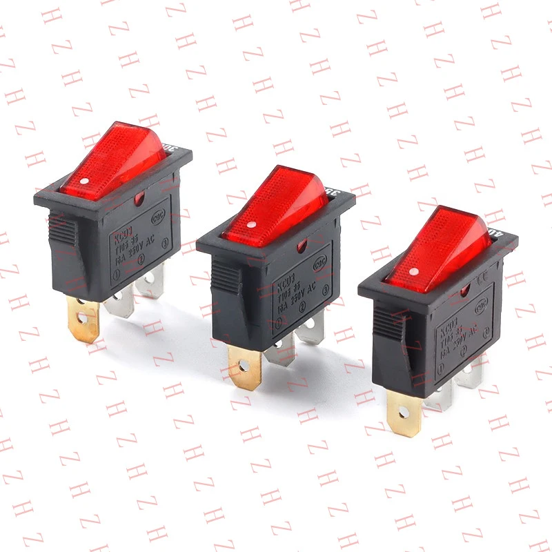 

Прямоугольный тумблерный переключатель U+ 800W - 4000W, 3-контактный, 2-позиционный, с красной LED-подсветкой KCD3【Оптовые продажи, сообщения для продавцов】