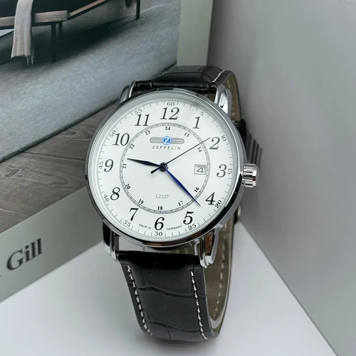 Imagen 2 del producto Nueva serie Zeppelin Hindenburg, reloj informal de negocios retro de cuarzo para hombre, reloj de moda para regalo