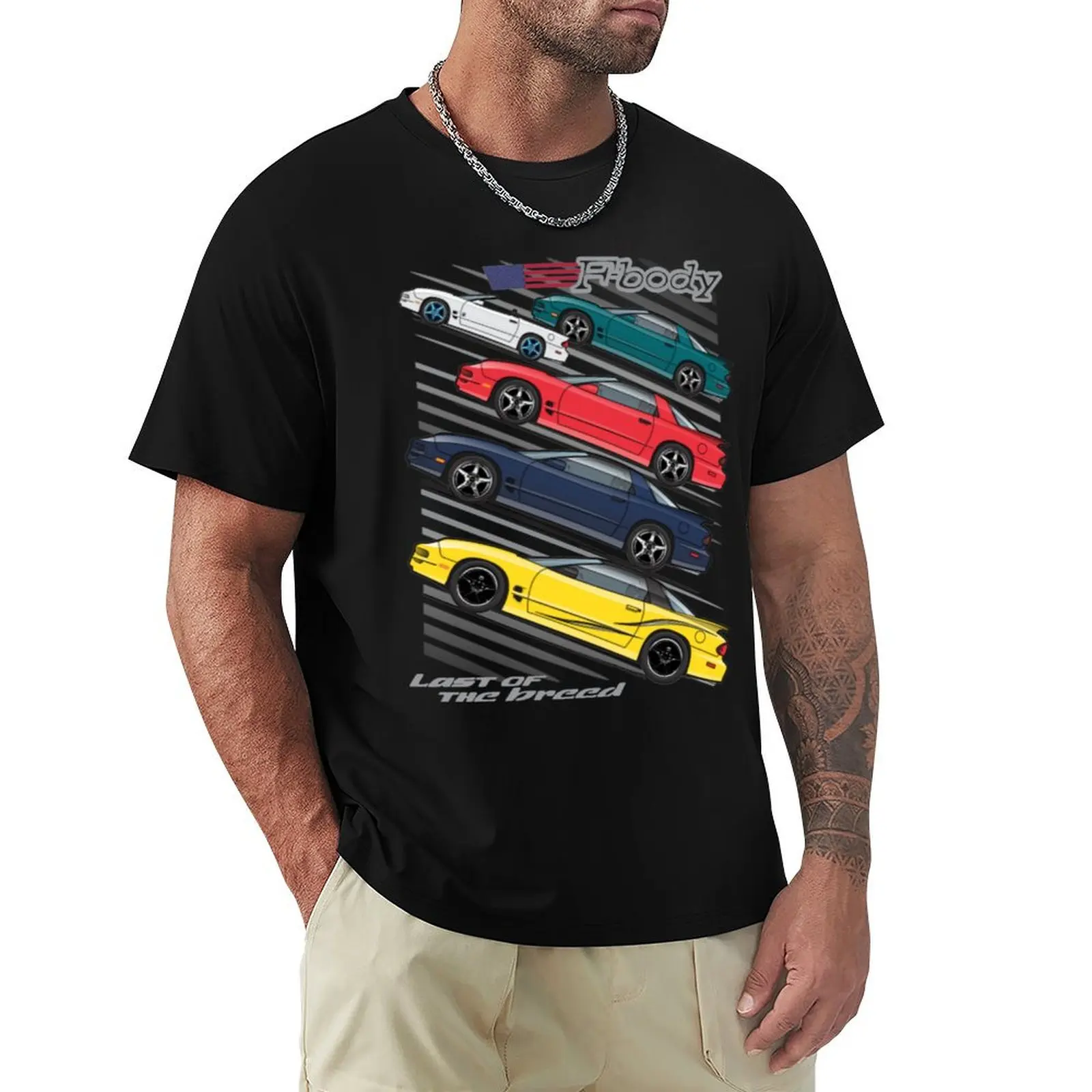 

02 Firebird Trans Am T-Shirt vintage hippie clothes mens t shirts top quality
