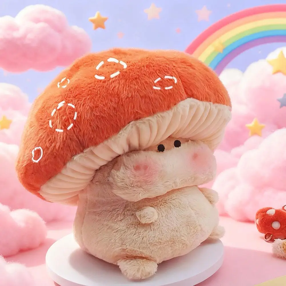 ตุ๊กตาเห็ดน่ารัก ตุ๊กตาผ้าพลัฌ ของตกแต่งโซฟา เตียงนอน ของเล่นวันเกิด ตุ๊กตาเด็กผู้หญิง ของขวัญนุ่มนิ่ม ของประดับตกแต่ง หมอน S5n0