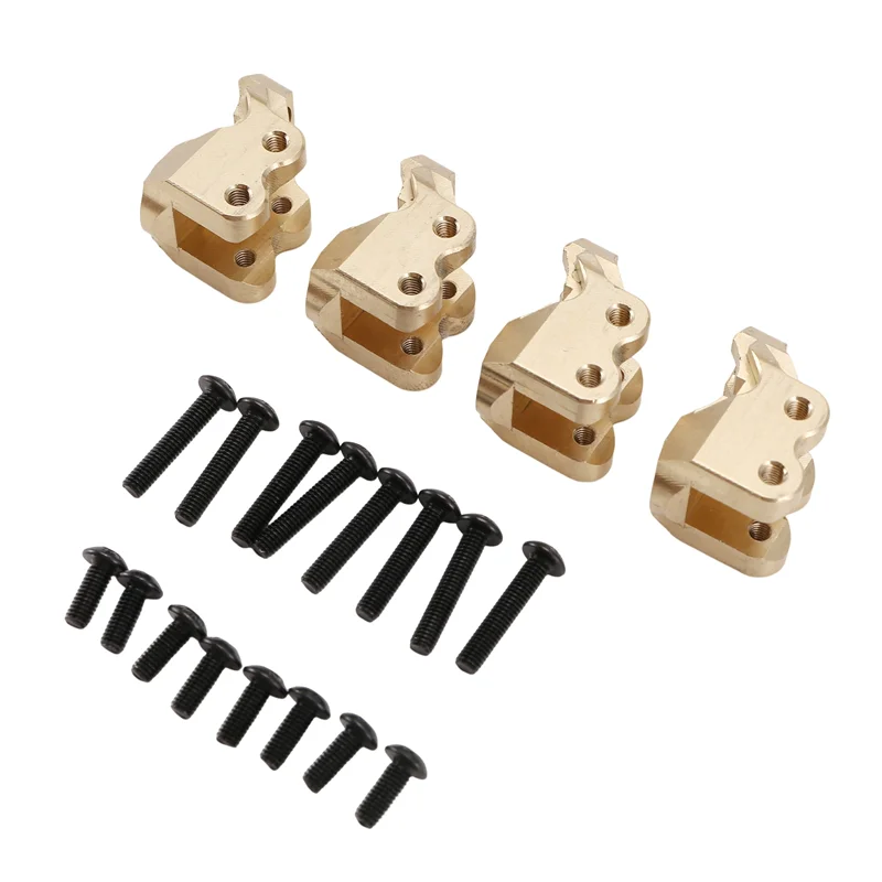 

A45F-RC Car Upgrade Brass Tie Rod Fixation Kit For MJX H8H 1/10 YK4102 YK4103 YK4104 YK4106 YK4082 YK4083 RC Car Upgrade Part