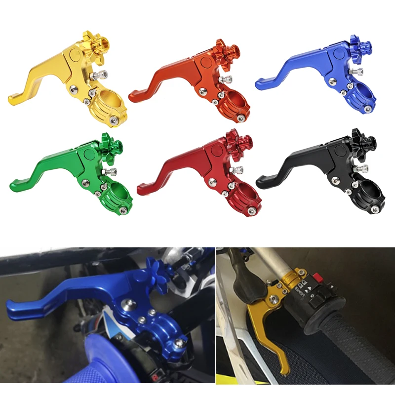 Motorcycle Brake Levers Adjustable Clutch Levers Handle CNC for KTM Kawasaki Honda Yamaha Suzuki GY6 Scooter Universal Dirt Bike