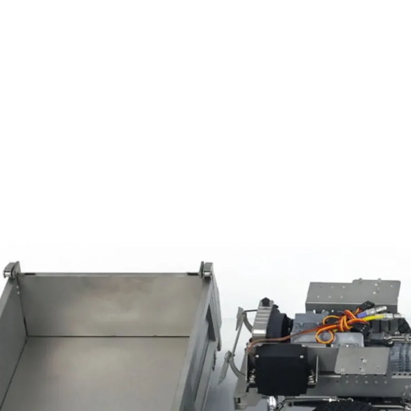 

8x8 1/14 RC Hydraulic Dump Truck Metal Chassis No Cabin Remote Control 3-way 3-Speed Dumper Car Tipper Vehicle Model Toy TH23562