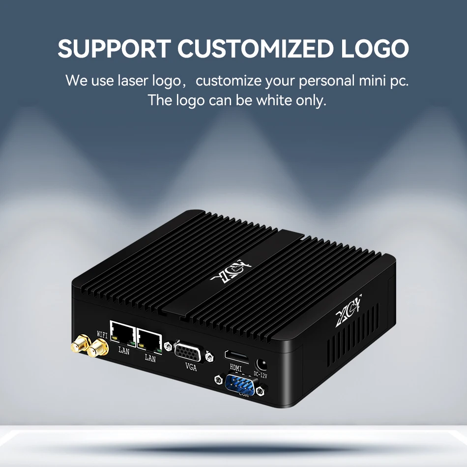 Imagem -04 - Xcy Fanless Mini pc Intel Celeron J1900 J2900 Windows 10 Linux Fino Cliente Minipc Pfsense Micro Lan Porto Computador de Mesa