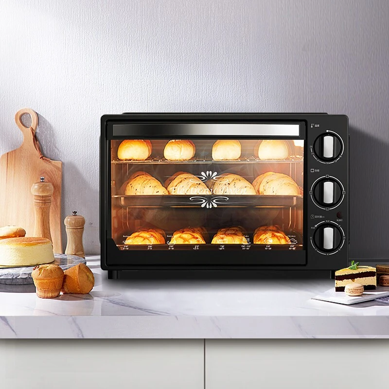 Pizza Oven Household Baking Mini Electric  Multifunctional Fully Automatic 30L Electric Kitchen  Microwave Oven