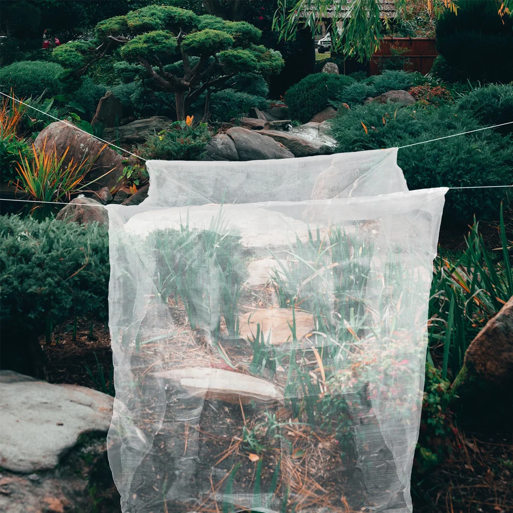 

Anti Bird Net Garden Mesh Lightweight Polyethylene Insect Proof Plant Protection Cover For Vegetables Fruits Berries