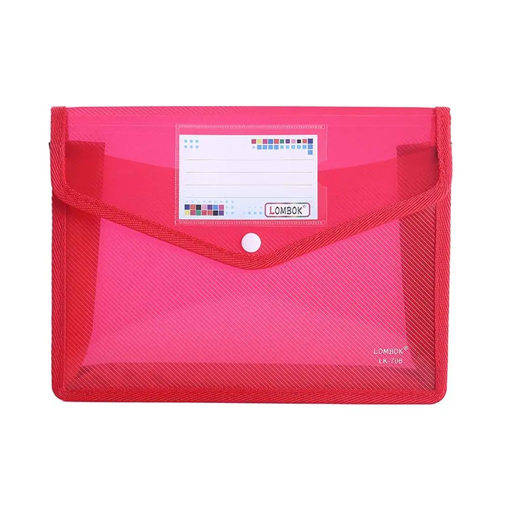 

Portable A4/A5 Data Pocket Office Pvc Portfolio Water proof Paper Storage Bag Organ File Bag File Folder Document Organizers