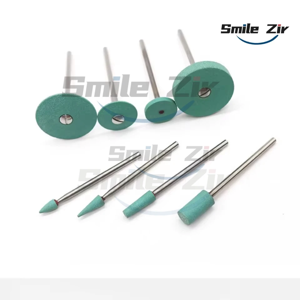 Zirconia Ceramic Diamond Stone Grind Tool Diamond Handpiece Polish Wheel Polisher for dental Laboratory Cutting Zirconia Crown