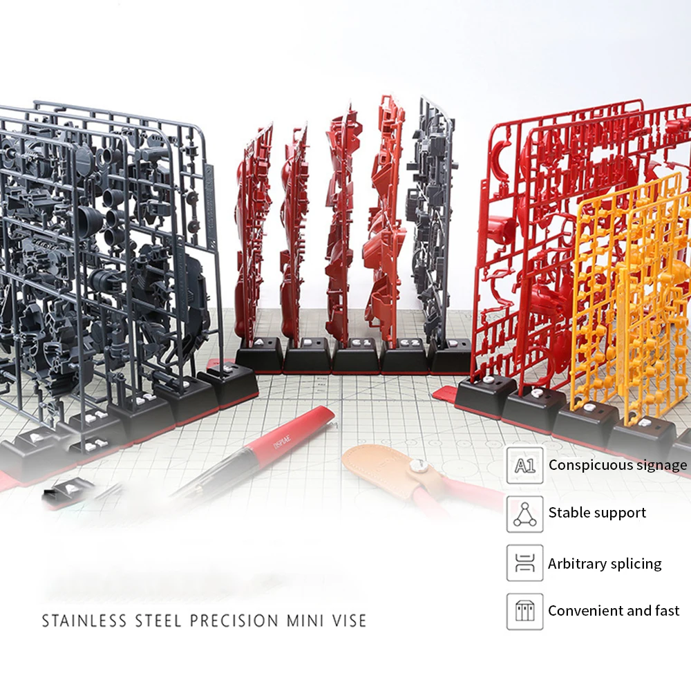Modelo sprue rack modelo peças prateleiras organizador modelo fazendo ferramentas titular rack de armazenamento para modelo diy hobby acessórios