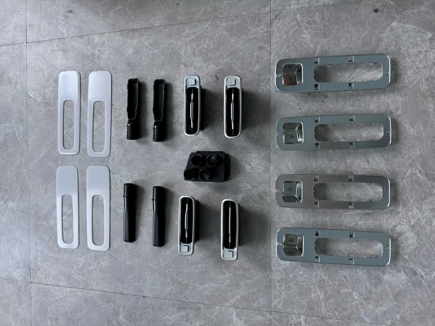 New S Style AC Vent Air Condition Accessory For Mercedes-Benz V Class Metris Vito W447 MPV Includes Bumper And Clips