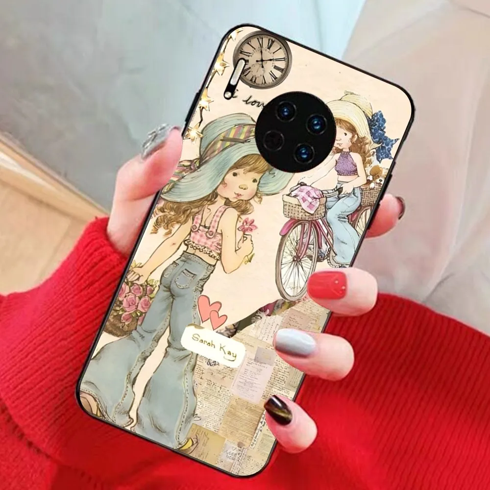 S-Sarah K-Kay L-Little Girl Phone Case For Huawei Mate 10 20 30 40 50 lite pro Nova 3 3i 5 6 SE 7 pro 7SE