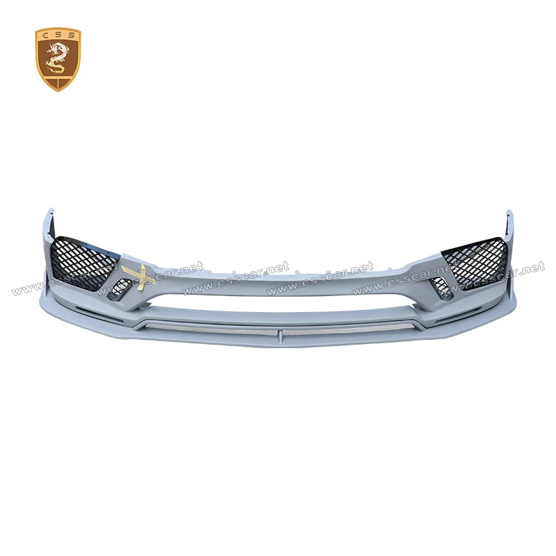 For Bentley Continental GT Old To New 2022 MSY Carbon Fiber with FRP Center Mesh Front Bumper Surrounding Taillight Headlamp
