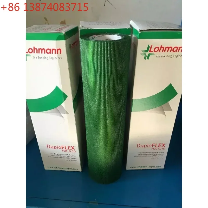 Roman Double-sided Adhesive LOHMANN Imported Green Double-sided Adhesive 0.1mm Adhesive Is Transparent Please 0.2mm 31CM*4.5M