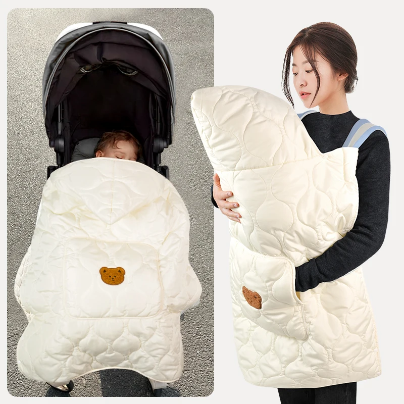 الطفل البطانيات الشتاء عربة غطاء بطانية يندبروف قماش للف الرضع الوليد البنود الفراش الرضع صبي فتاة مقنعين رمي بطانية