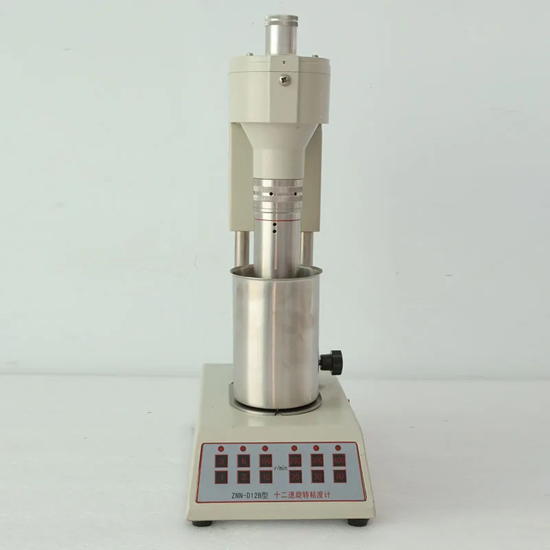 Electric 12-Speed Rotational Viscometer Drilling Fluid Slurry Viscosity Shear Rate Tester Petroleum Instrument ZNN-D6B/12B