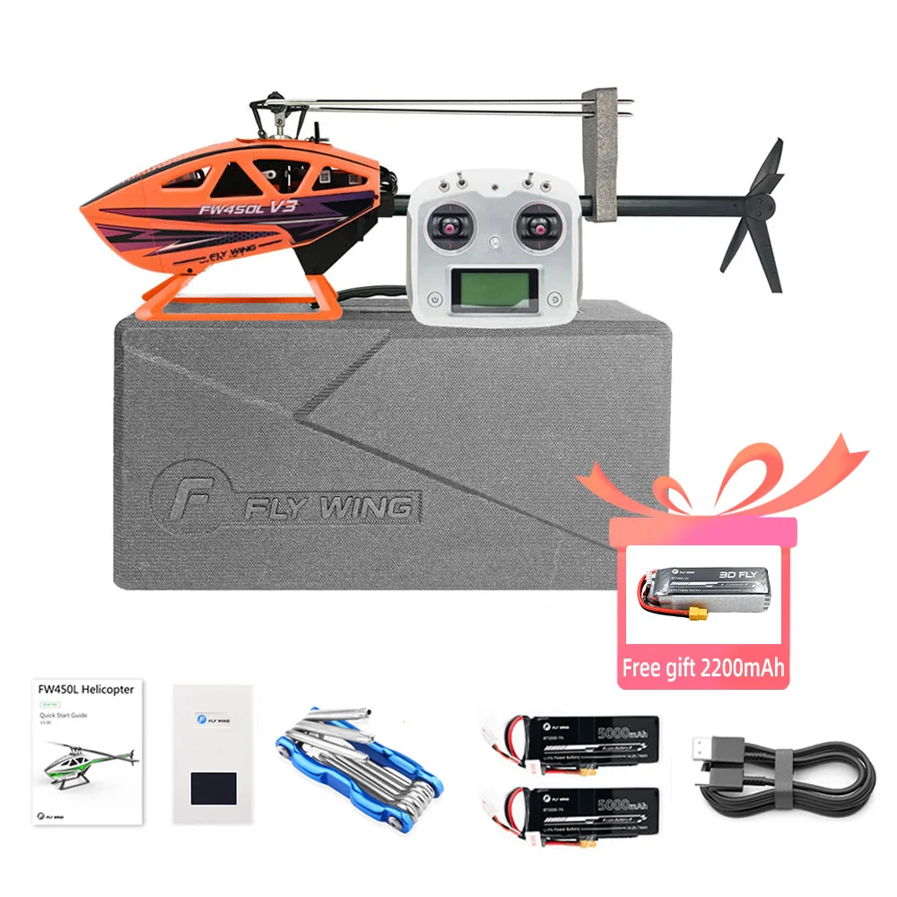 FLYWING FW450 V3 RC helicopter ACE Flight Controller FW450L V3