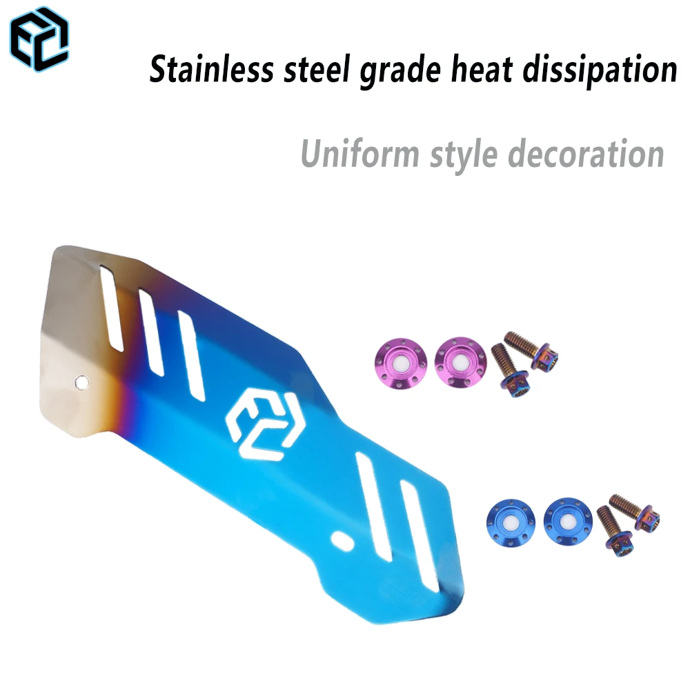 غطاء حماية من حرارة العادم/الديكور/مقاس الزيت/لـ SYM HUSKY ADV150 MMBCU NAGA155 150 DRGBT DRG158 ADXTG125 150 Moto