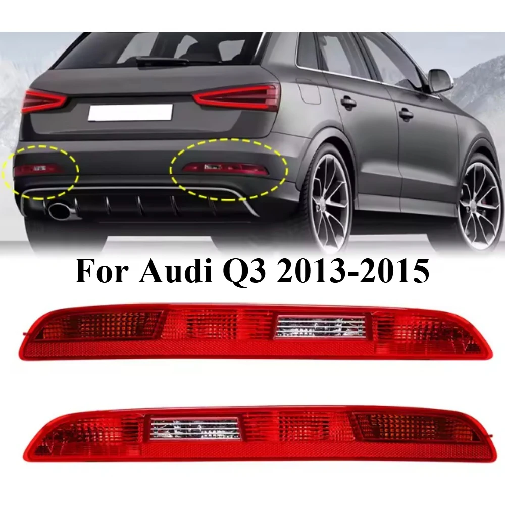 

Для Audi Q3 2013-2015 - фонарь заднего бампера 8UD945095, светодиодный стоп-сигнал/поворотный/задний фонарь в сборе, замена заднего фонаря в стиле OEM