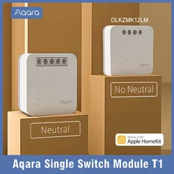 Smart Home Aqara Smart Single Switch Module T1 App Remote Control With Remote/Timing/Delay Intelligent Linkage For Apple Homekit