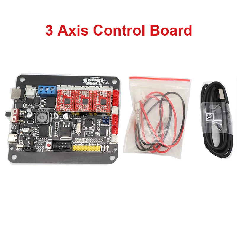 4-axis 3-axis GRBL1.1 Control Board Double Y-axis Support Offline Control Motherboard For CNC Laser Engraver.