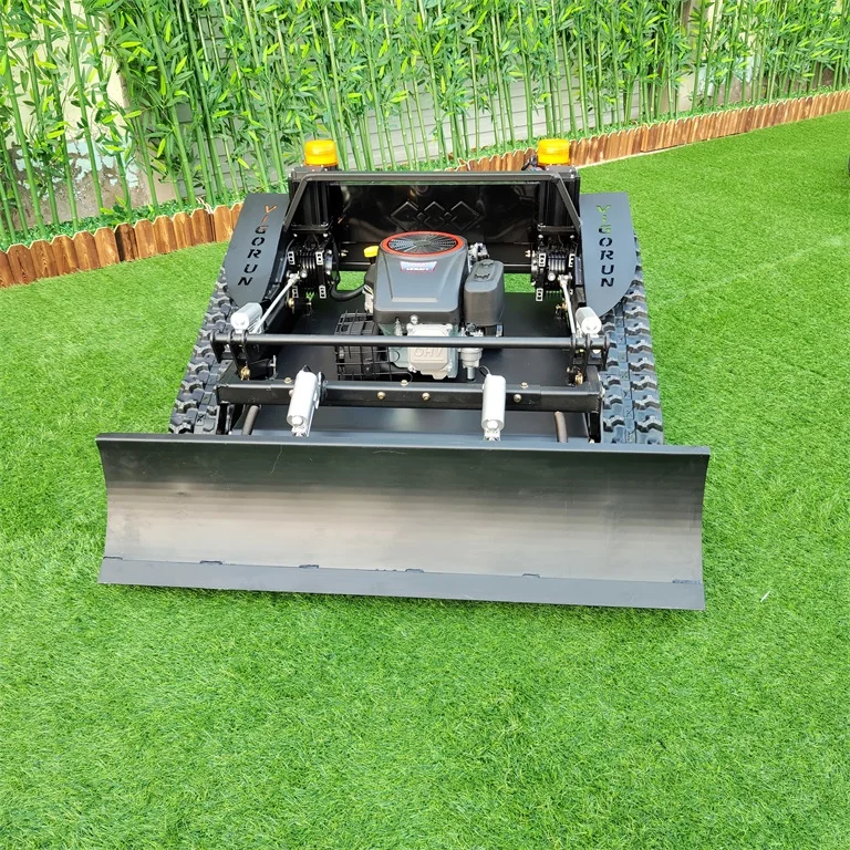 Vigorun VTLM800 Strong Power Petrol Engine 20 Inch Cutting Blade Cordless Slope Mowing Machine with Snow Plow