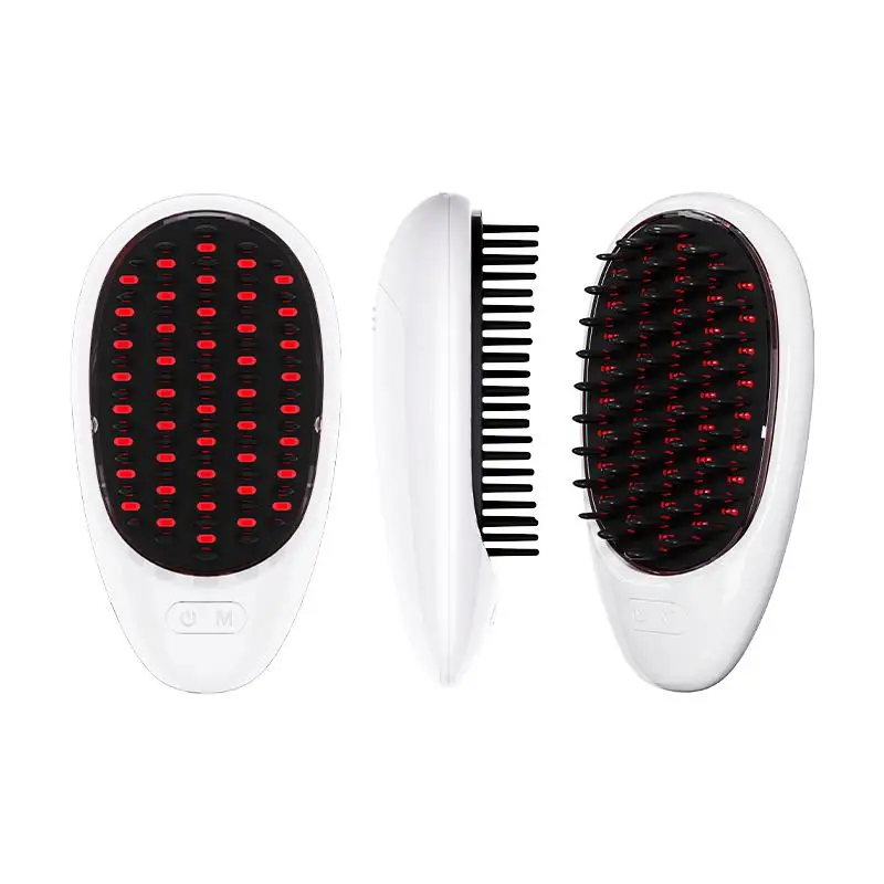 New Portable Electric Massage Comb, Vibration Scalp Massager Brush, Straight Hair Comb, Perfect Gift for Best Friends