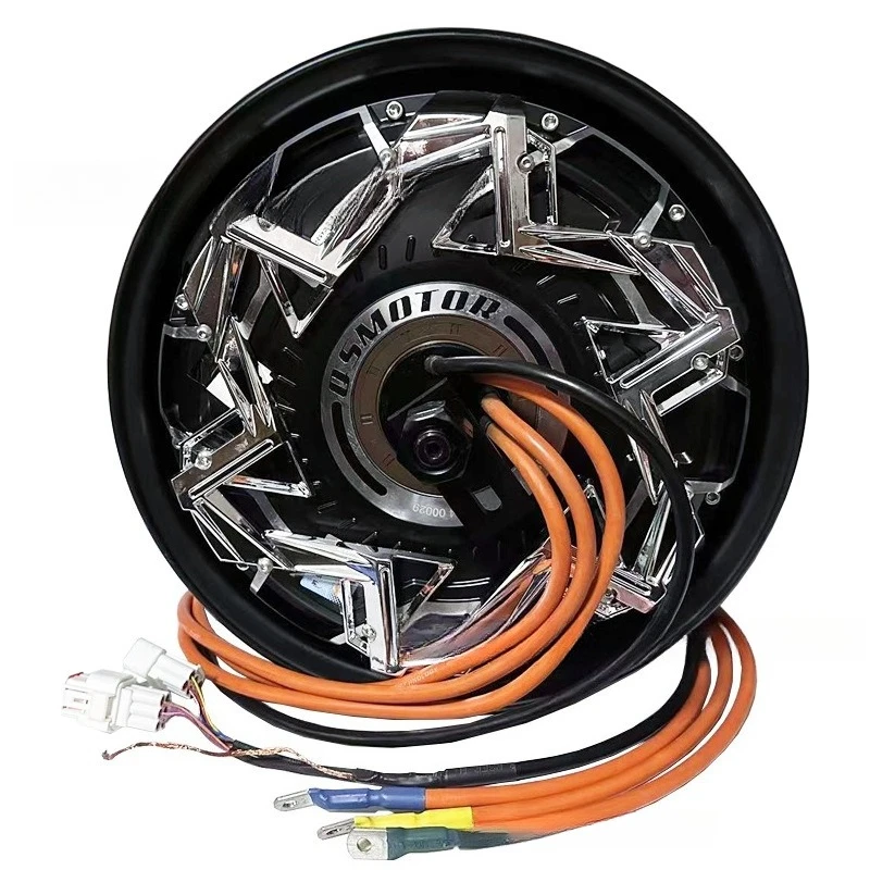 Quanshun Motor 12 inch 5000W 45H Fengchi V7 power saving enhanced version QSMOTOR 72-96v electric motorcycle motor