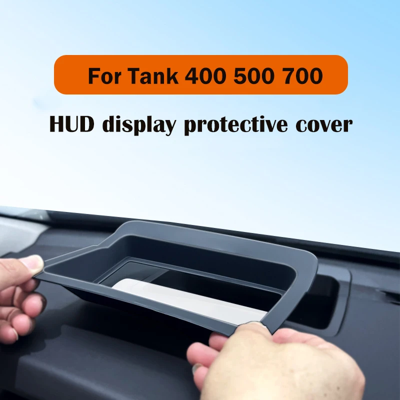 

For Great Wall GWM Tank 400 500 700 2022 2023 2024 Car Head-up Display Protective Cover Central HUD Dust Cover Auto Accessories