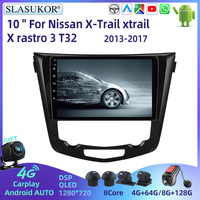 10 Inch For Nissan X-Trail xtrail X rastro 3 T32 Android Car Radio Multimidia Video Player Navigation GPS Car Stereo System