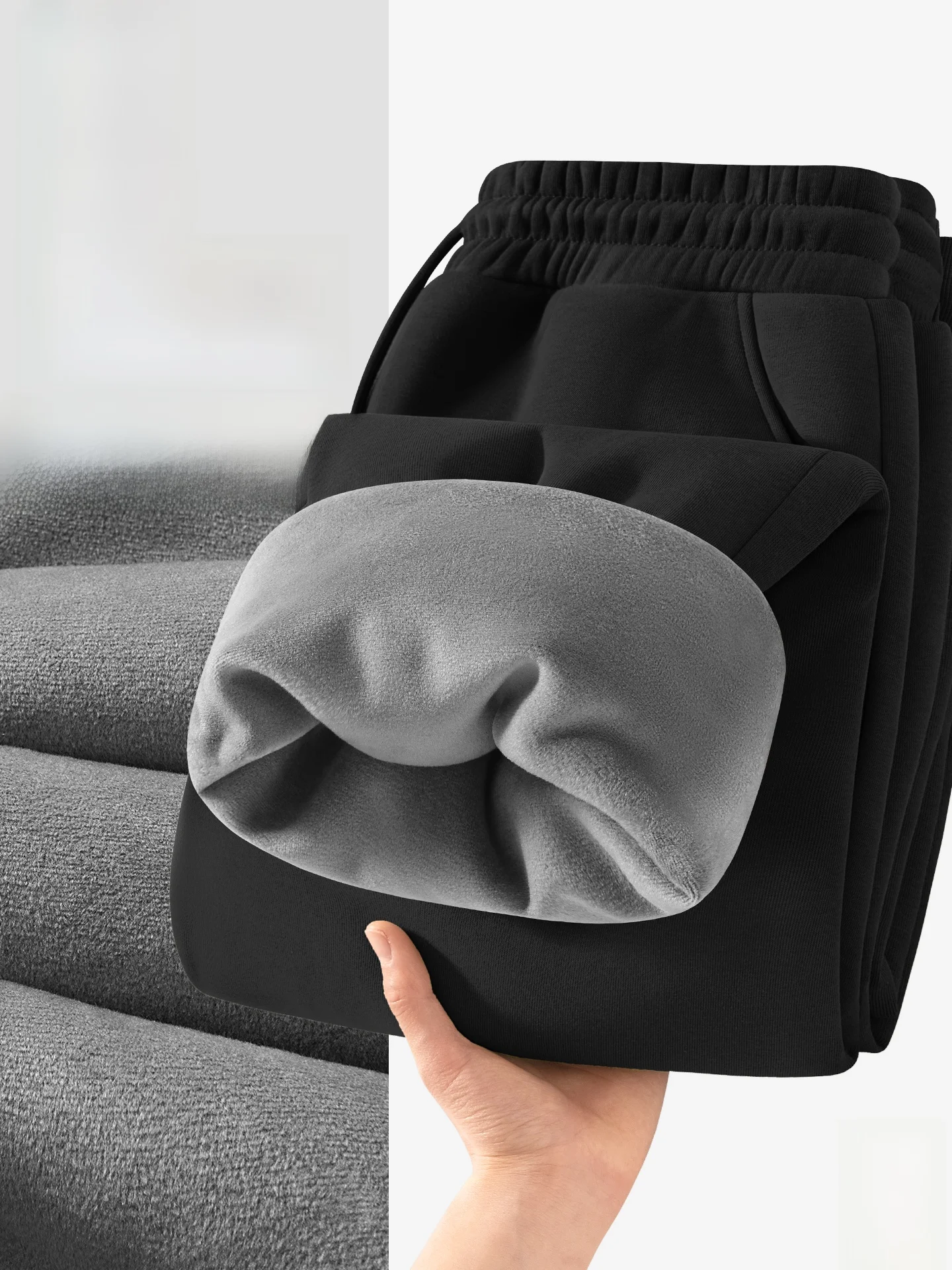 

Мужские повседневные брюки Thiened Fce, ветрозащитные, морозостойкие, теплые хлопковые брюки, брюки прямого кроя, повседневные брюки Sle