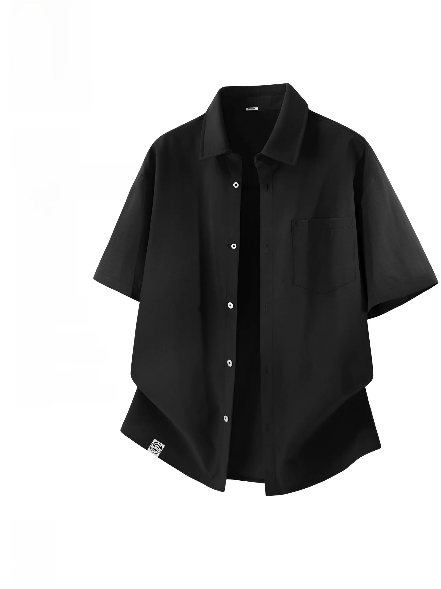 

Мужская футболка свободного кроя из ледяного шелка с коротким рукавом, повседневная летняя, с принтом обезьяны Big Mouth Monkey, дышащая, комфортная, полиэстер